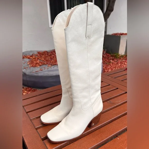 Sam Edelman Britten western cowboy boots size 7.5 - Picture 1 of 14